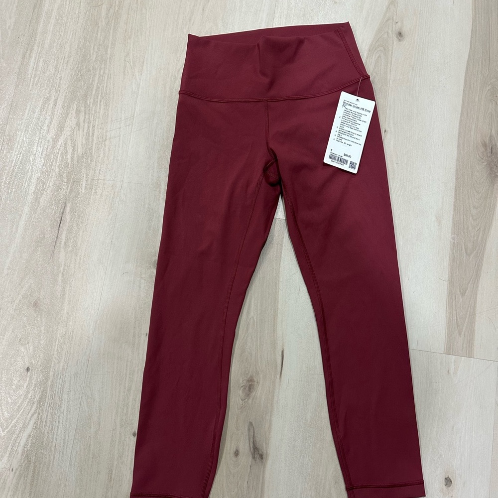 lululemon nwt  • Wunder Under HR Crop 23”